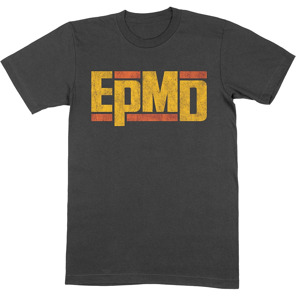 EPMD - Distressed Classic Logo Heren Tshirt - Zwart